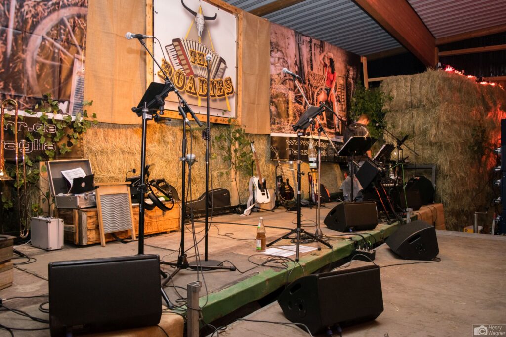 Konzert mit Licht- und Tontechnik